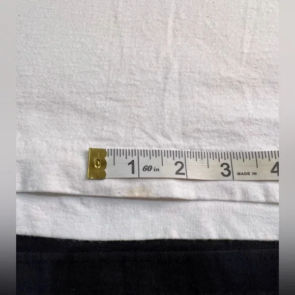 Vintage BVD Off White Plain Basic Classic Crewneck Tshirt - Picture 11 of 11